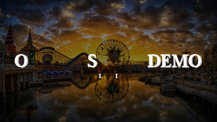 Ottanio Shaded DEMO Font