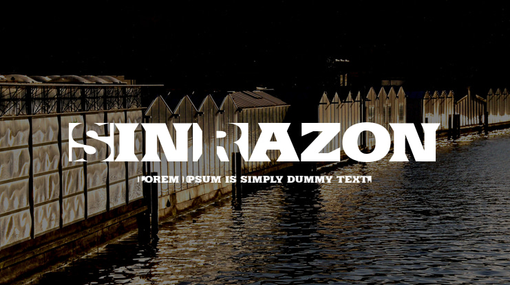 SinRazon Font