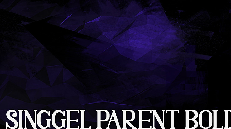 SINGGEL PARENT Font Family