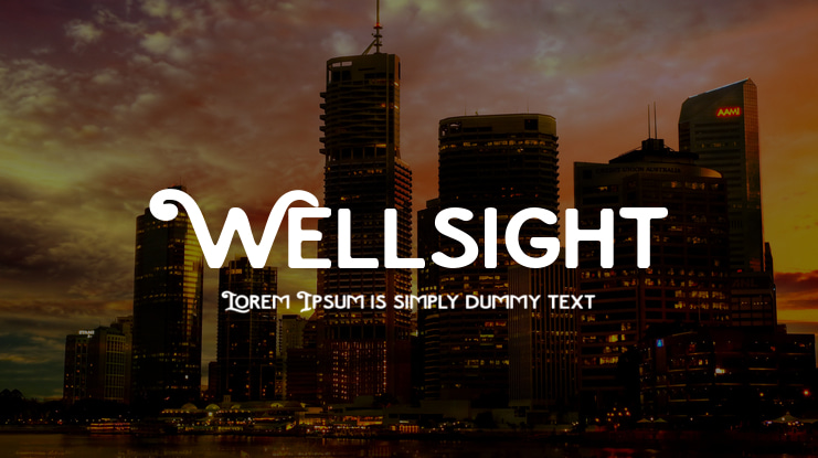 Wellsight Font