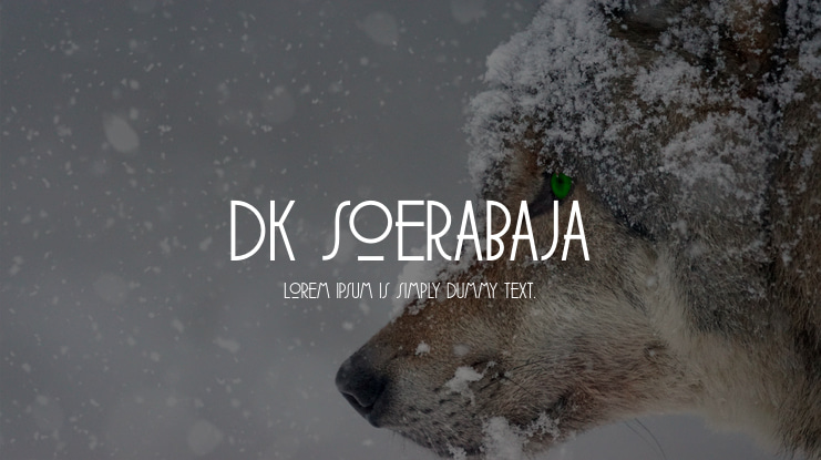 DK Soerabaja Font