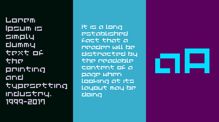 Common Pixel Font
