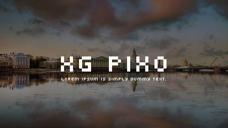 XG Pixo Font