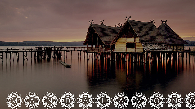 Mandala_Mono Font