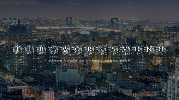 Fireworks_Mono Font