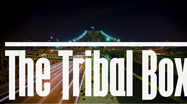 The Tribal Box Font