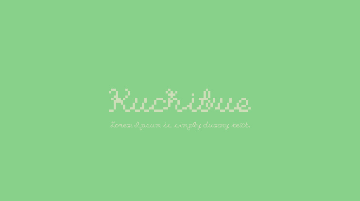 Kuchibue Font