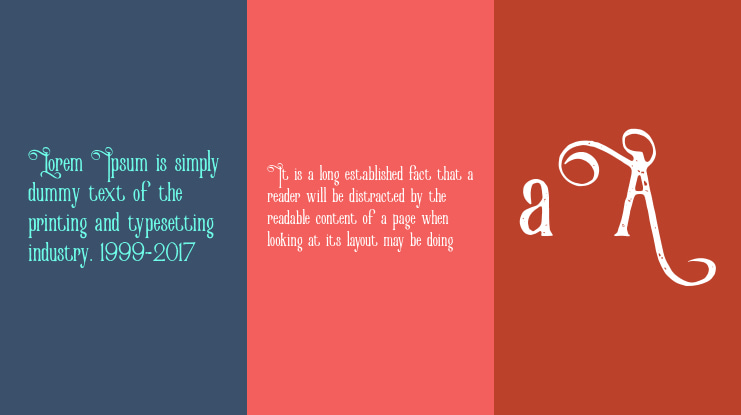 Victorian Parlor Vintage Alternate Font