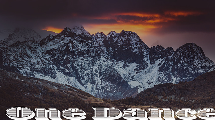 One Dance Font