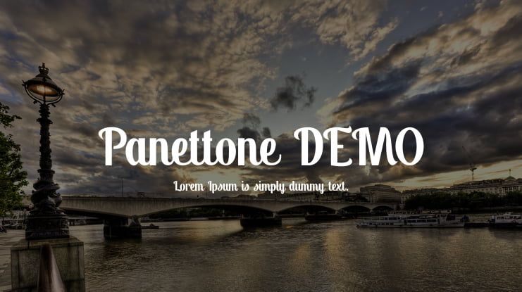 Panettone DEMO Font