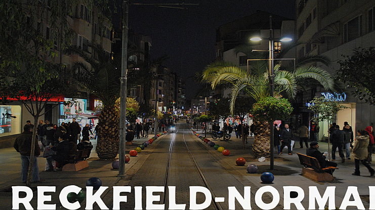 RECKFIELD-NORMAL Font