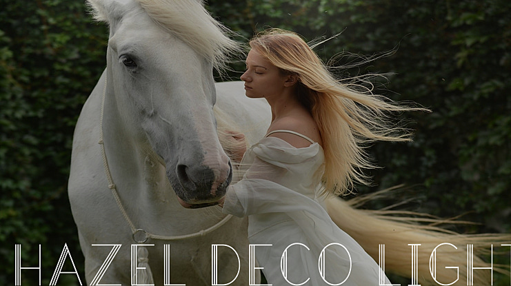 Hazel Deco Font