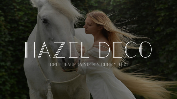 Hazel Deco Font