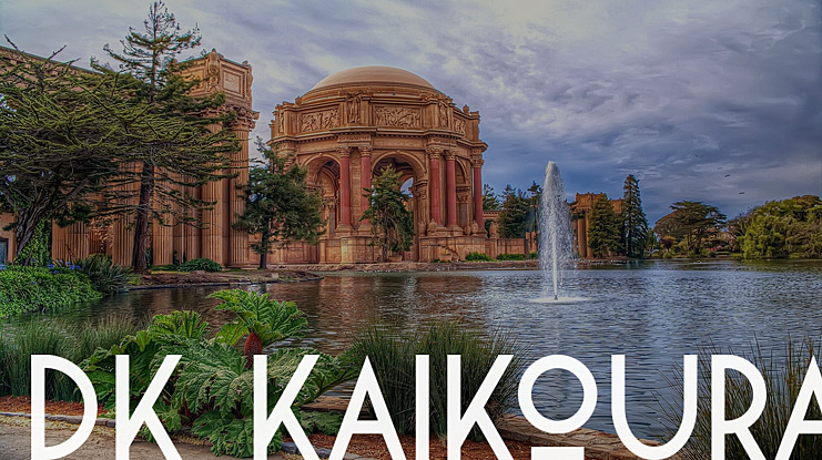 DK Kaikoura Font