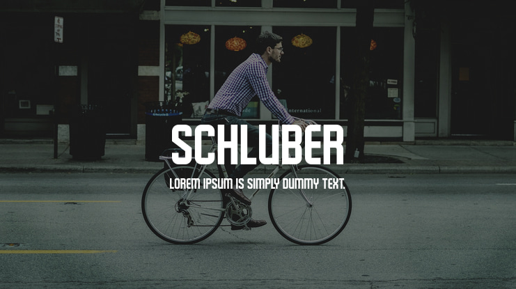 Schluber Font