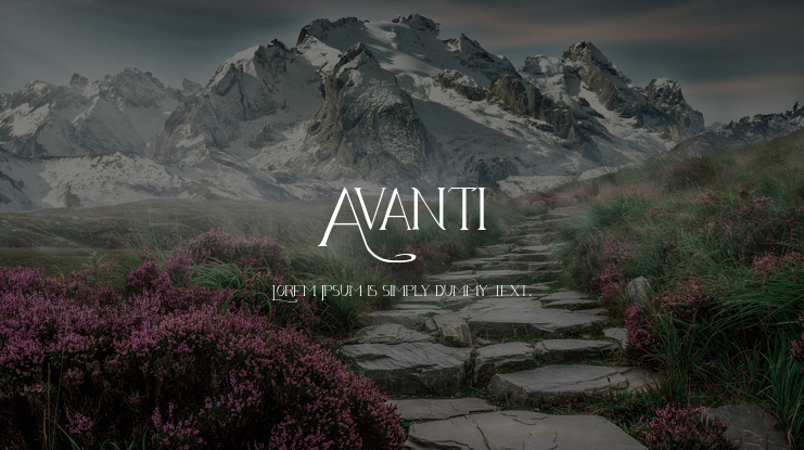 Avanti Font