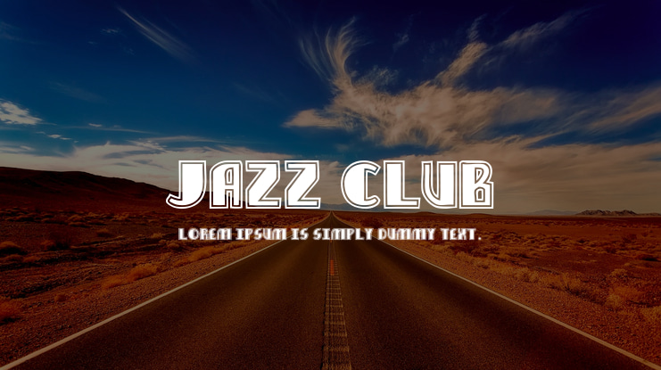 Jazz Club Font