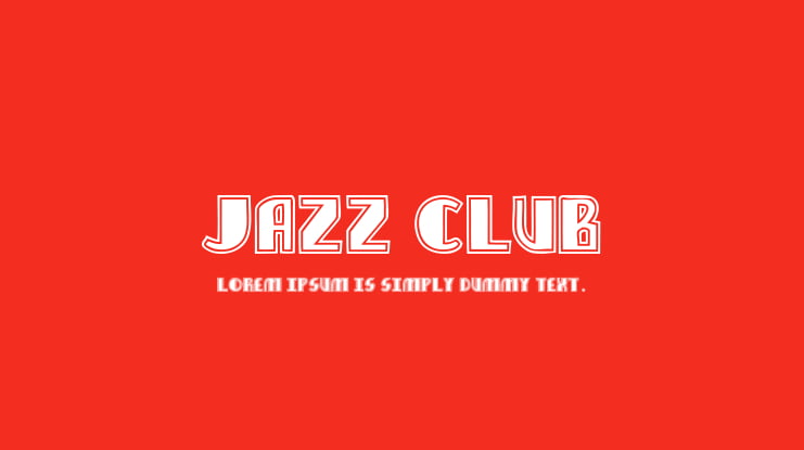 Jazz Club Font