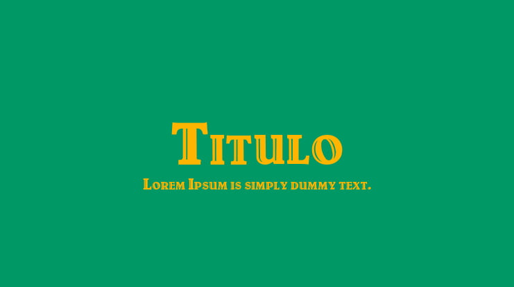 Titulo Font