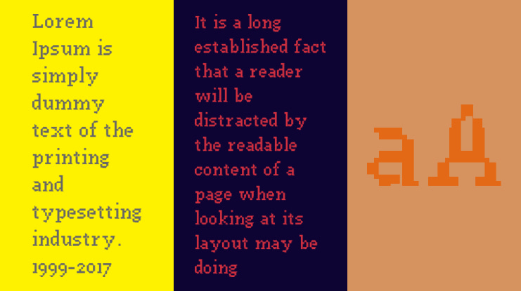 PF Westa Seven Font Family