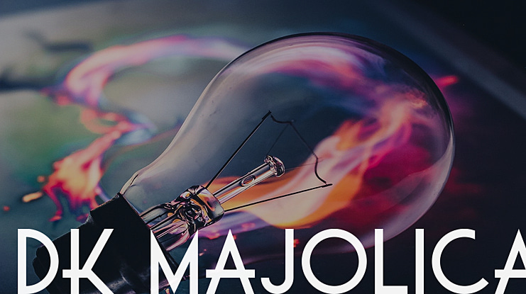 DK Majolica Font
