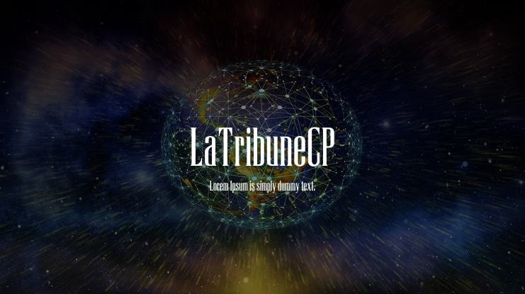 LaTribuneCP Font