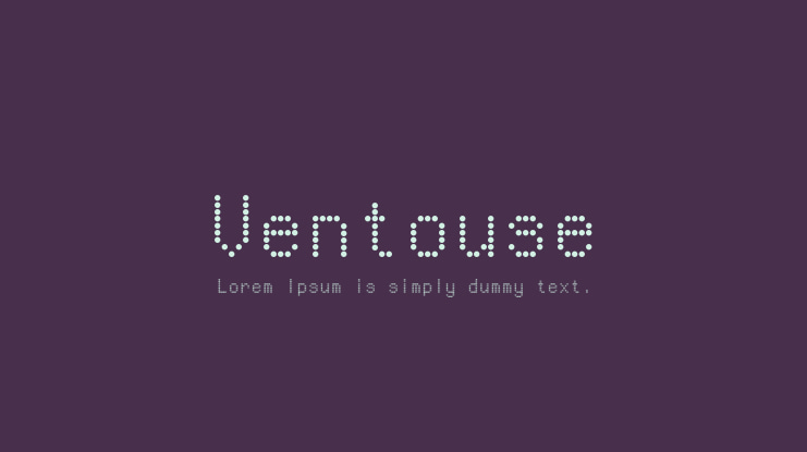 Ventouse Font