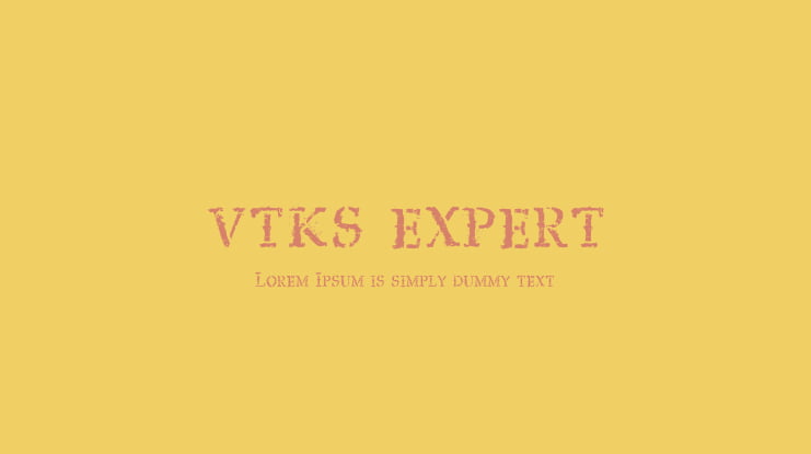 vtks expert Font