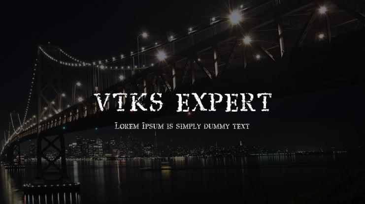 vtks expert Font
