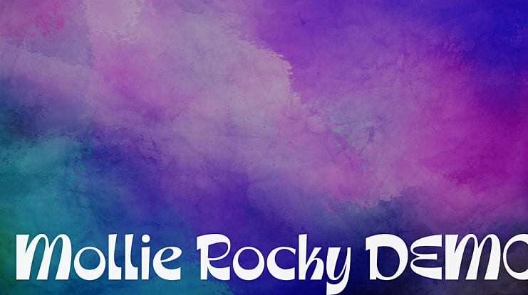 Mollie Rocky DEMO Font