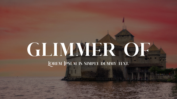 glimmer of Font