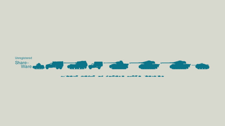 Tanks-WW2 Font