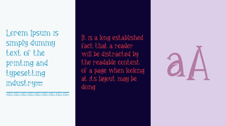 George Asher Demo Font