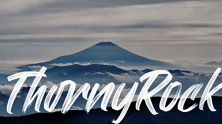 ThornyRock Font