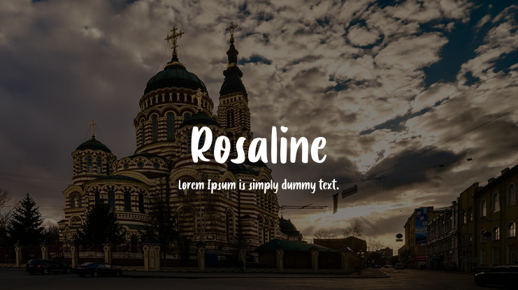 Rosaline Font