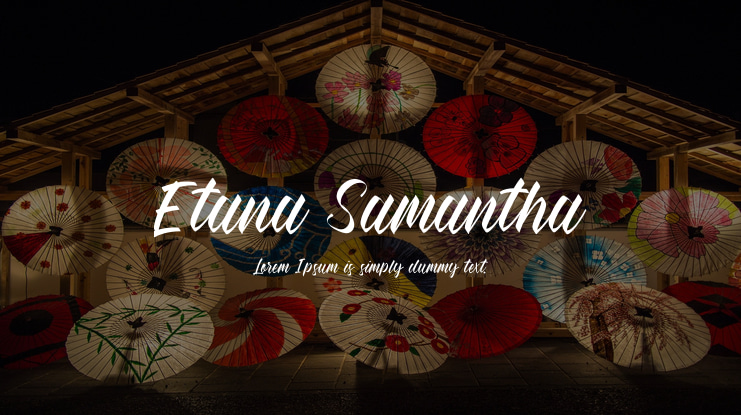 Etana Samantha Font
