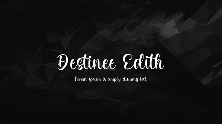 Destinee Edith Font