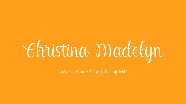 Christina Madelyn Font