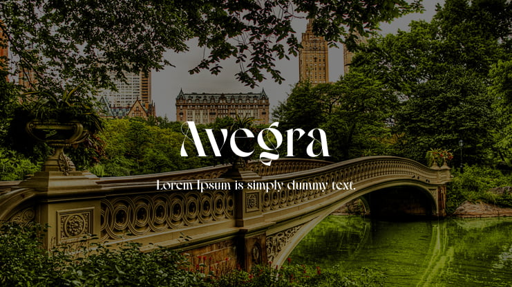 Avegra Font