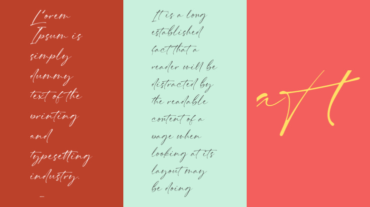 Pride Signature Font