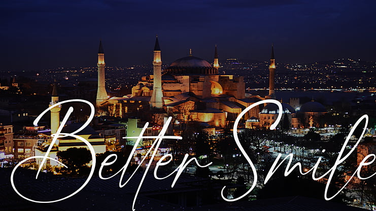 Better Smile Font