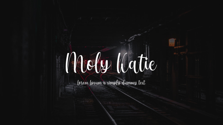 Moly Katie Font