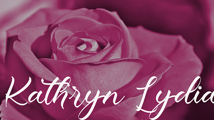 Kathryn Lydia Font