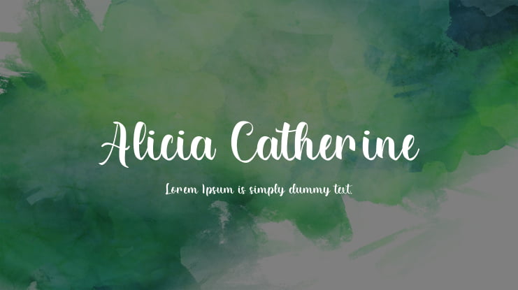 Catherine alicia