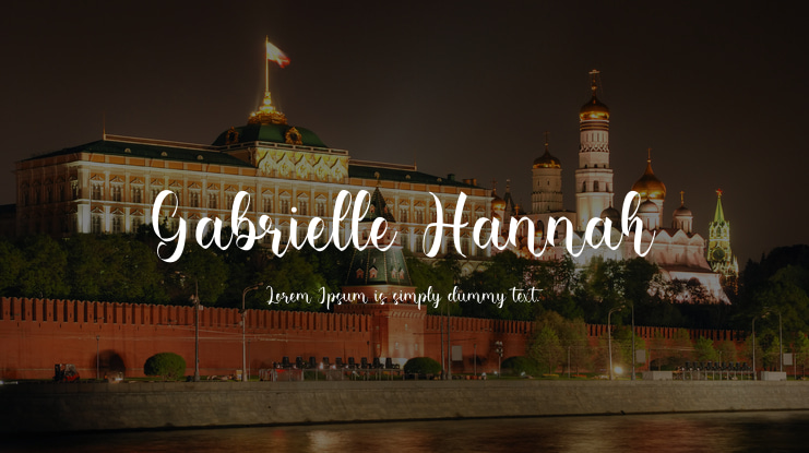 Gabrielle Hannah Font