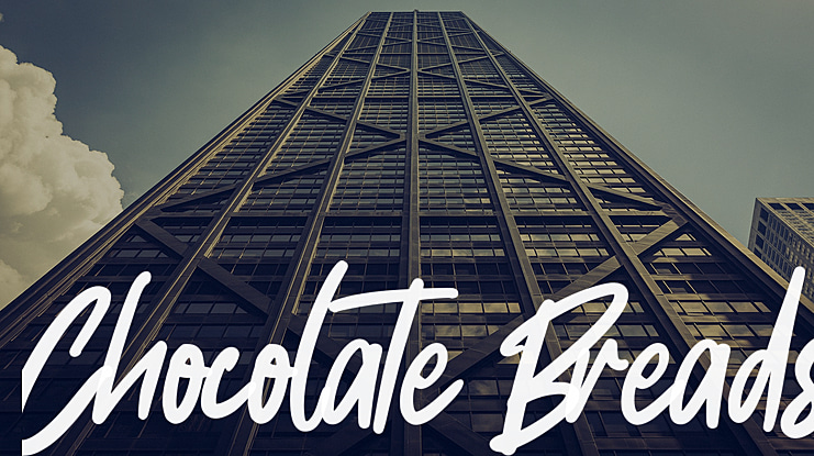 Chocolate Breads Font
