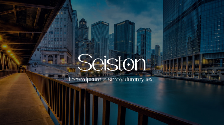 Seiston Font