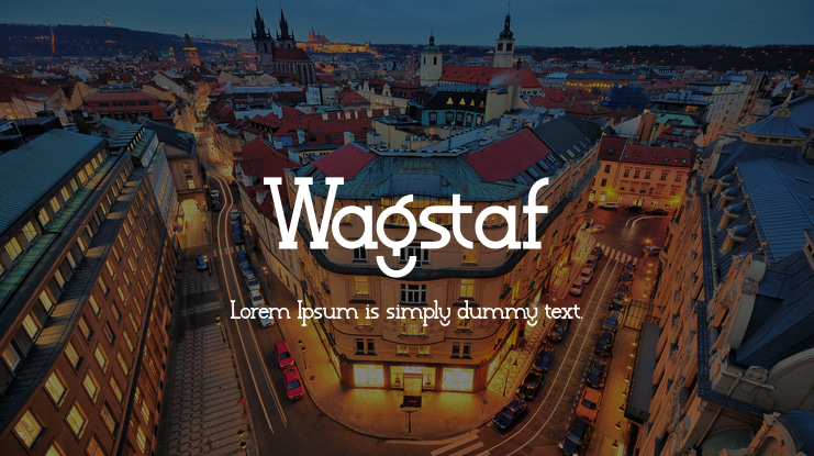 Wagstaf Font