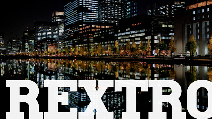 REXTRO Font