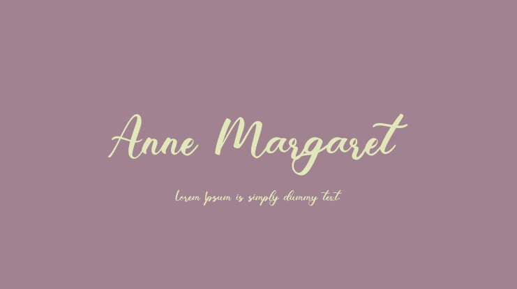 Anne Margaret Font